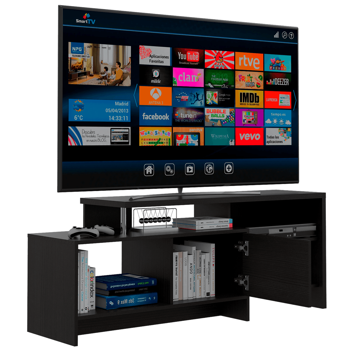 Mesa Para Tv Bengala Rta Wengue