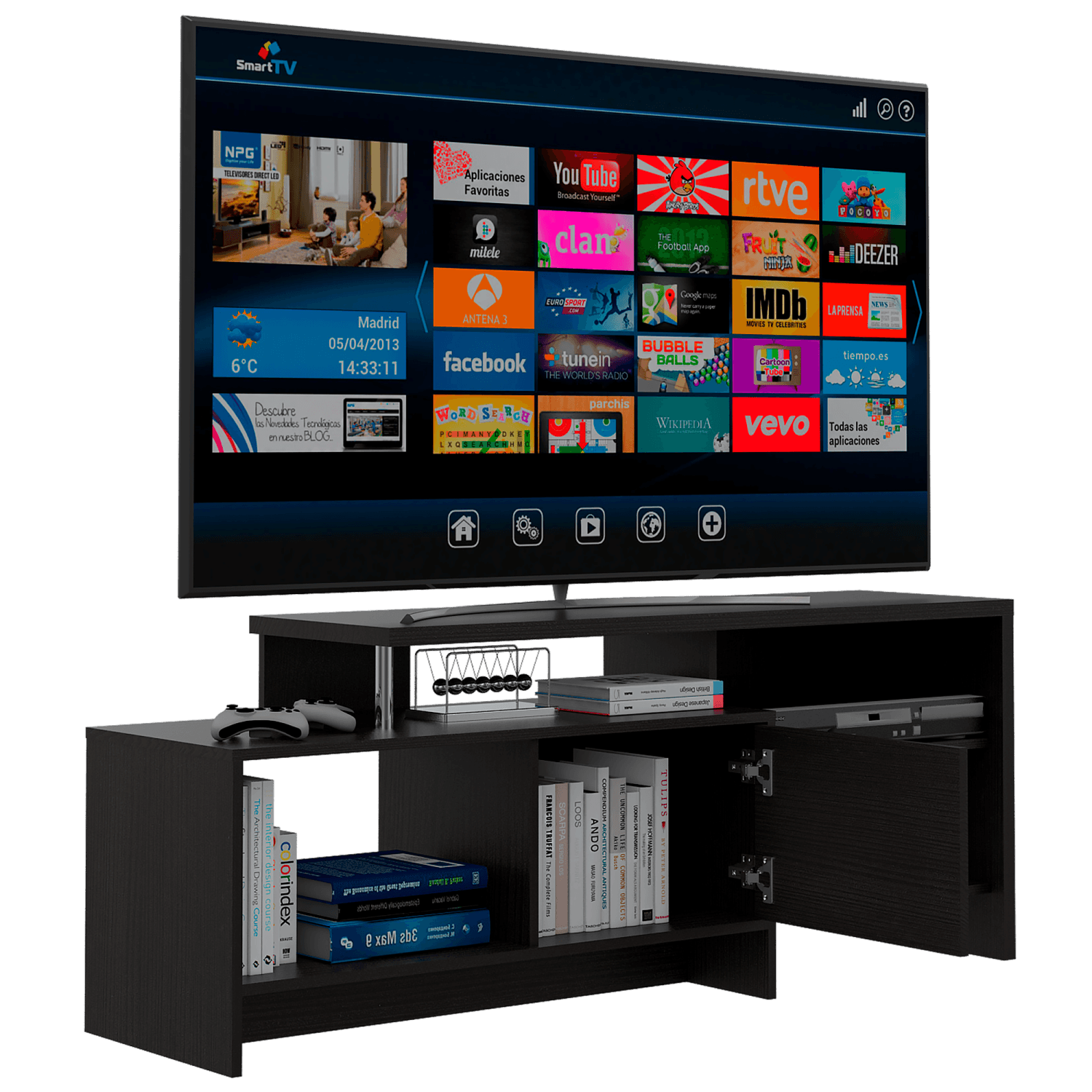 Mesa Para Tv Bengala Rta Wengue