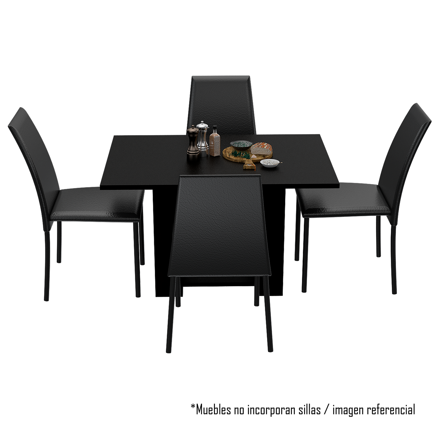 Mesa Comedor 120 Volterra Rta Wengue