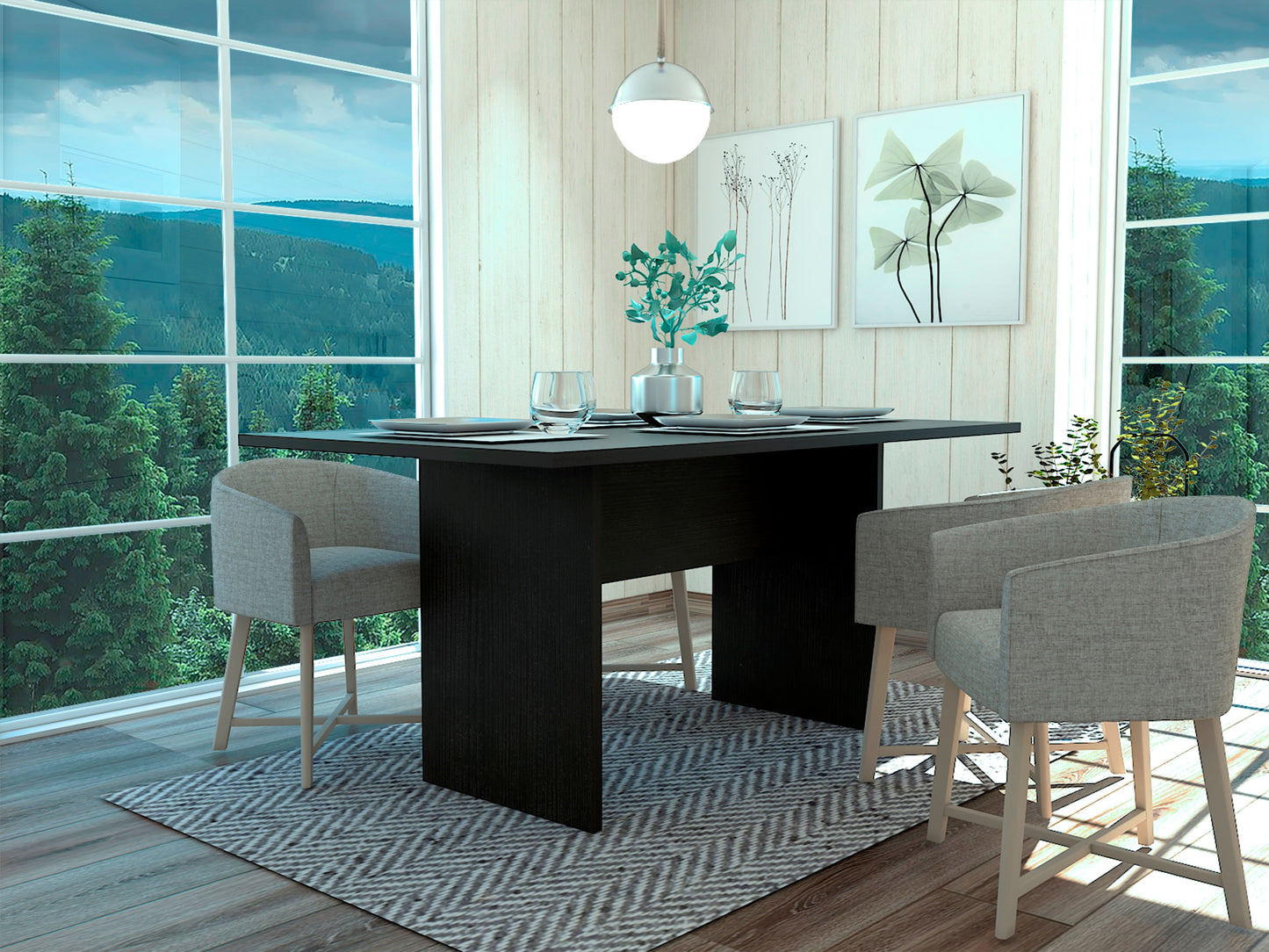 Mesa Comedor Beijing Rta Wengue