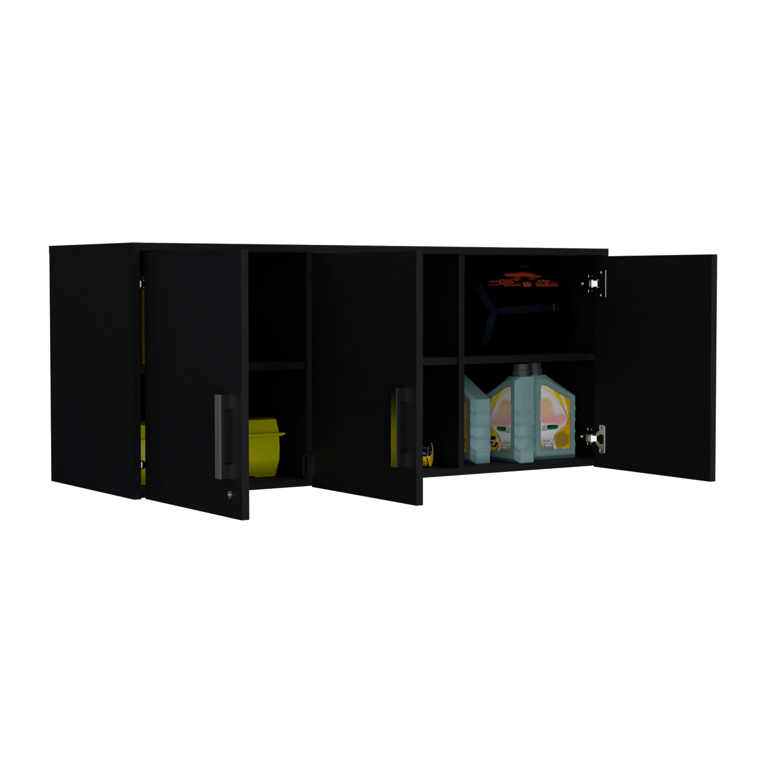 Gabinete 3 Puertas Pared 50X120 Rta Wengue