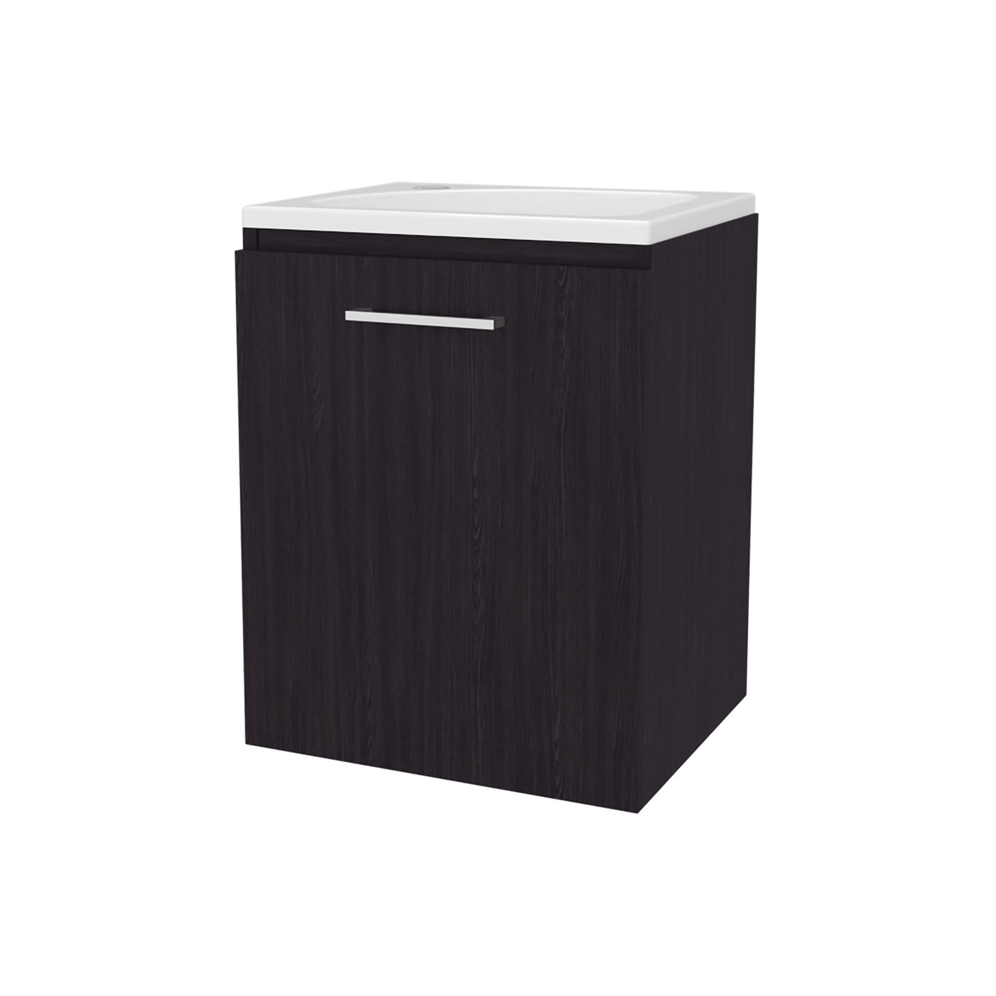 Mueble De Baño Saju 30X50X39 Rta Wengue Zf