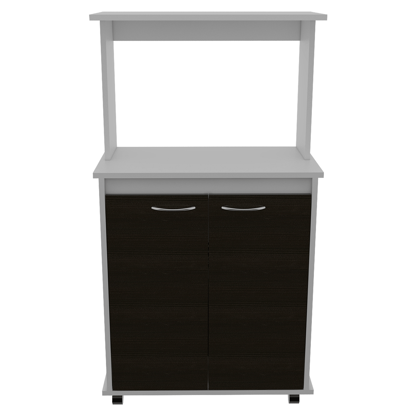 Mueble Microondas Bajo Italia Rta Blanco + Wengue
