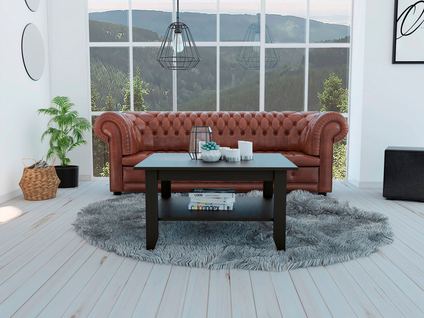 Mesa De Centro Essential Rta Wengue