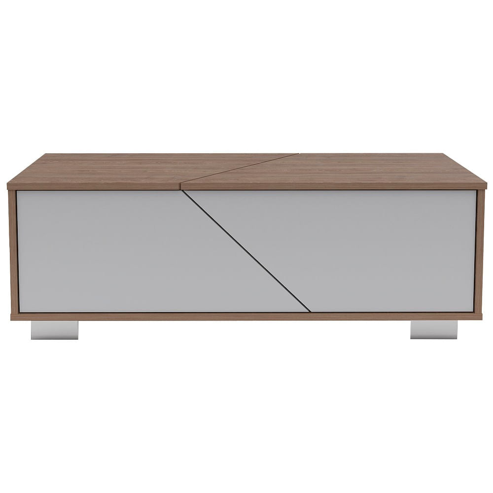 Mesa De Centro Fraktal Blanco+Miel