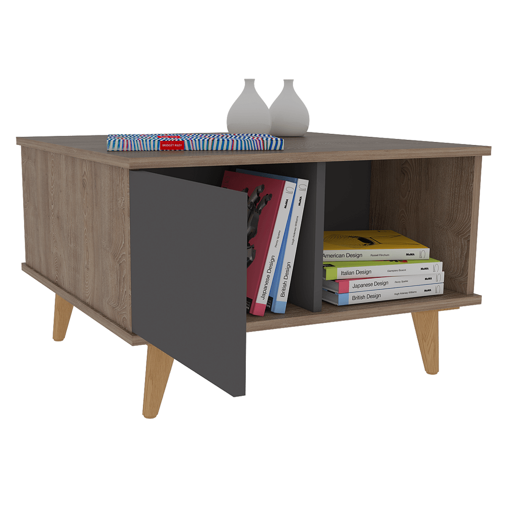 Mesa De Centro Salem Miel+Plomo