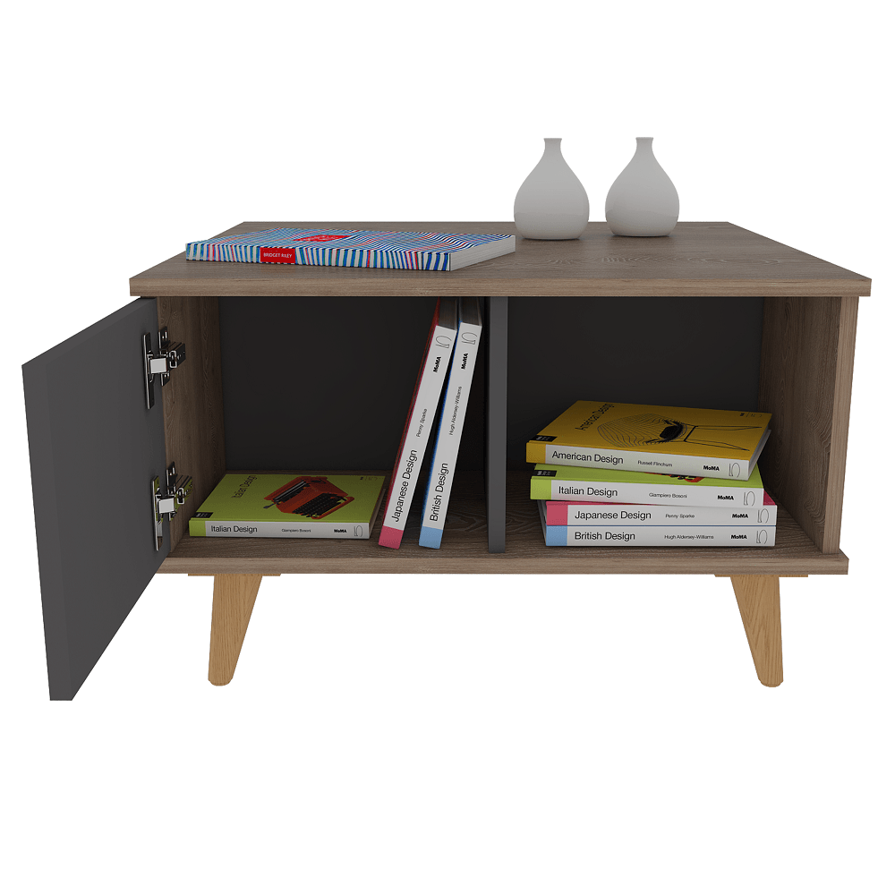 Mesa De Centro Salem Miel+Plomo