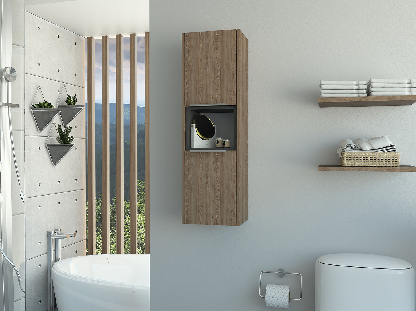 Mueble Auxiliar De Baño Kioto N/A