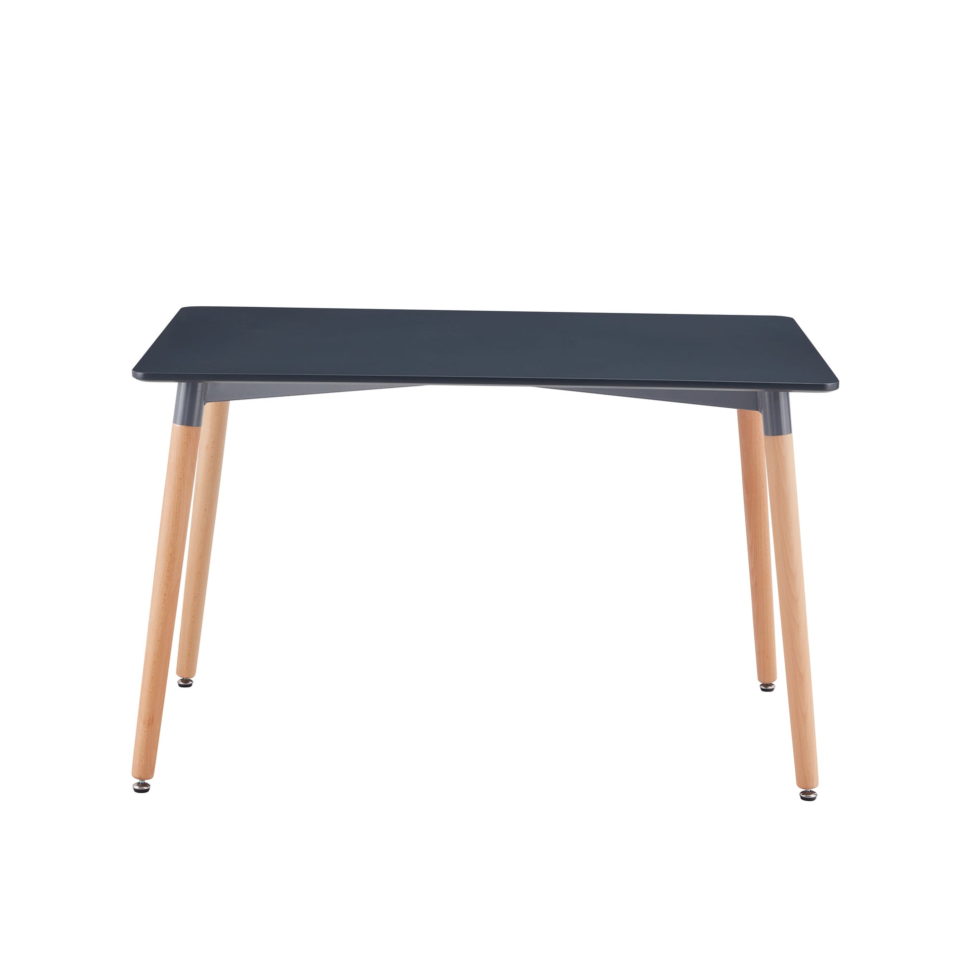 Mesa Bm-T04 160 X 80 X 74 6P Negro Café Claro