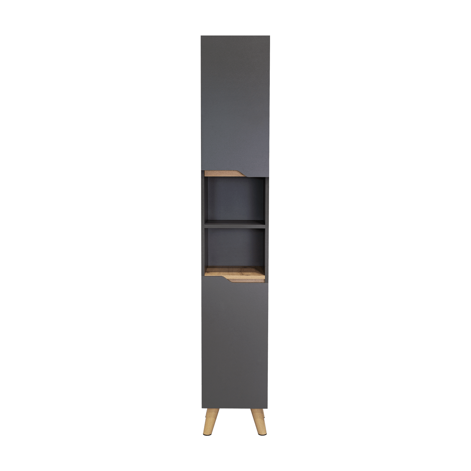 Mueble Para Baño Alto Laurent 180X30X33 Rta Plomo Duna