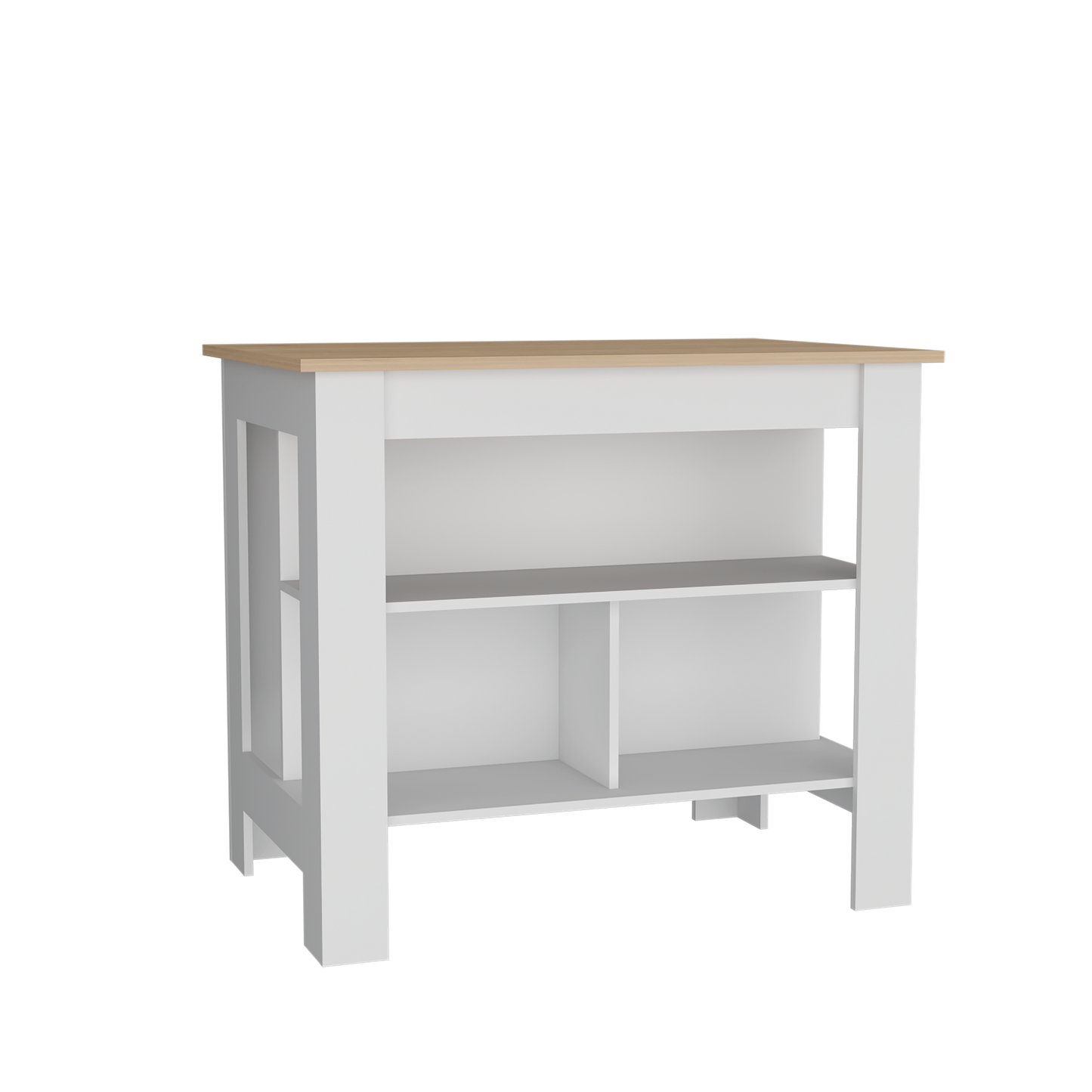 Isla Cala De Cocina 90X103 Rta Rovere Blanco Zf N/A