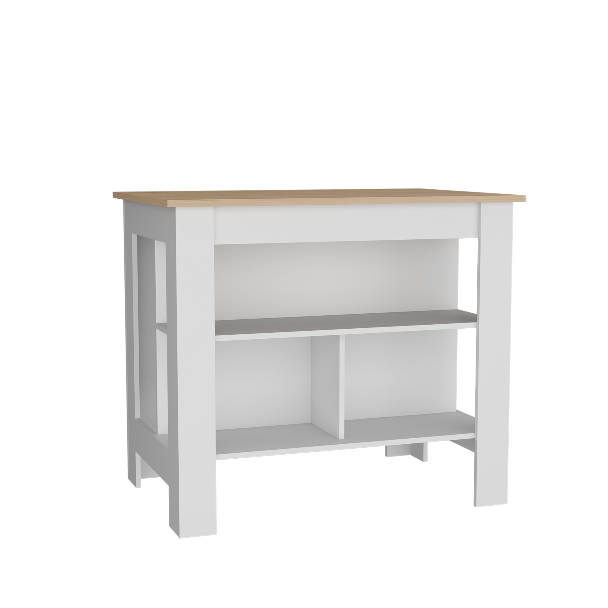 Isla Cala De Cocina 90X103 Rta Rovere Blanco Zf N/A