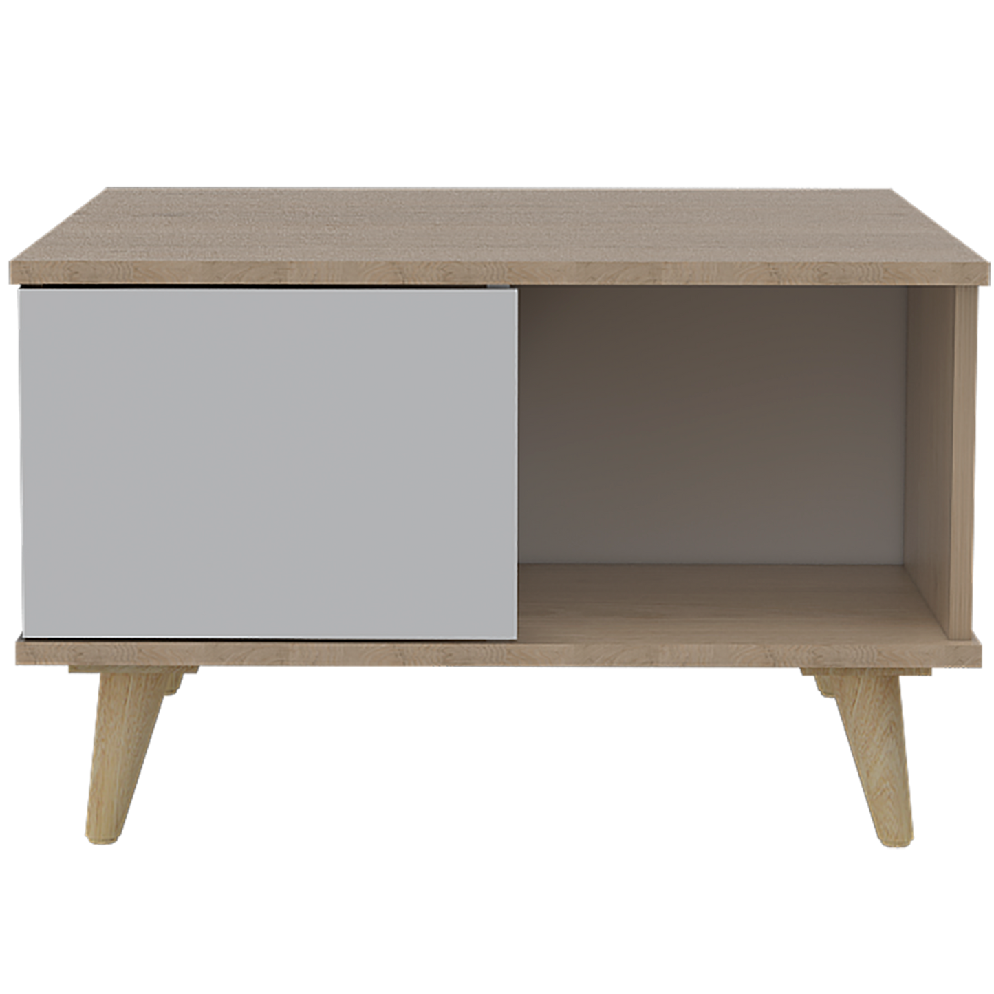 Mesa De Centro Acacia Rovere+Blanco