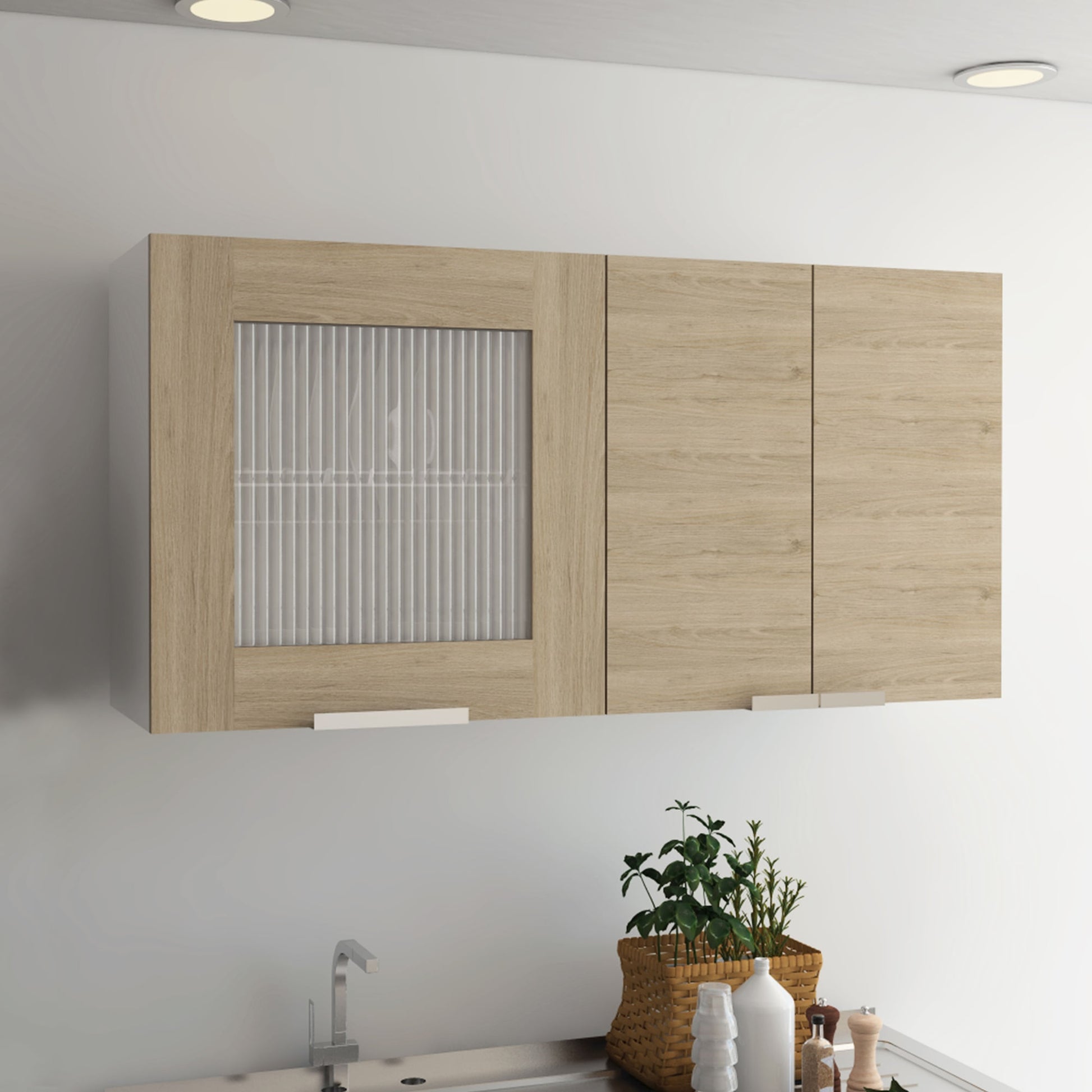 Mueble Superior Fendi Rta Blanco Rovere