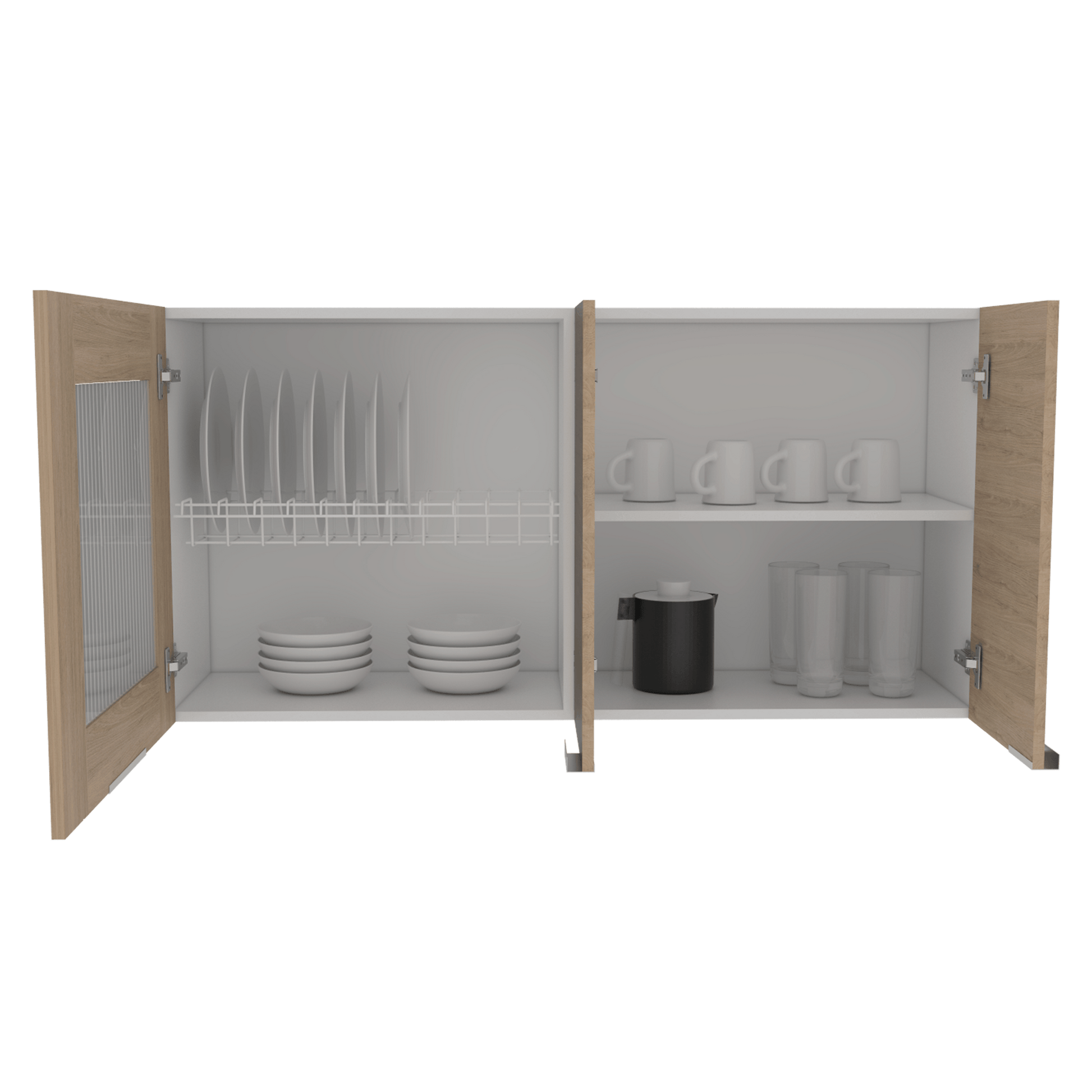 Mueble Superior Fendi Rta Blanco Rovere