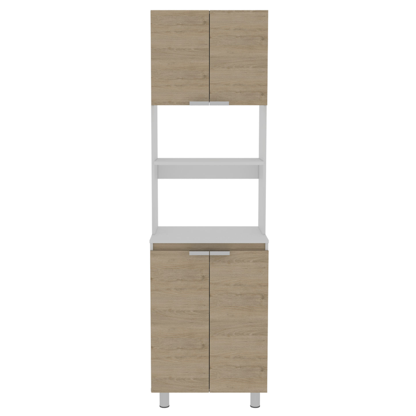 Mueble Microondas Fendi Rta Blanco Rovere