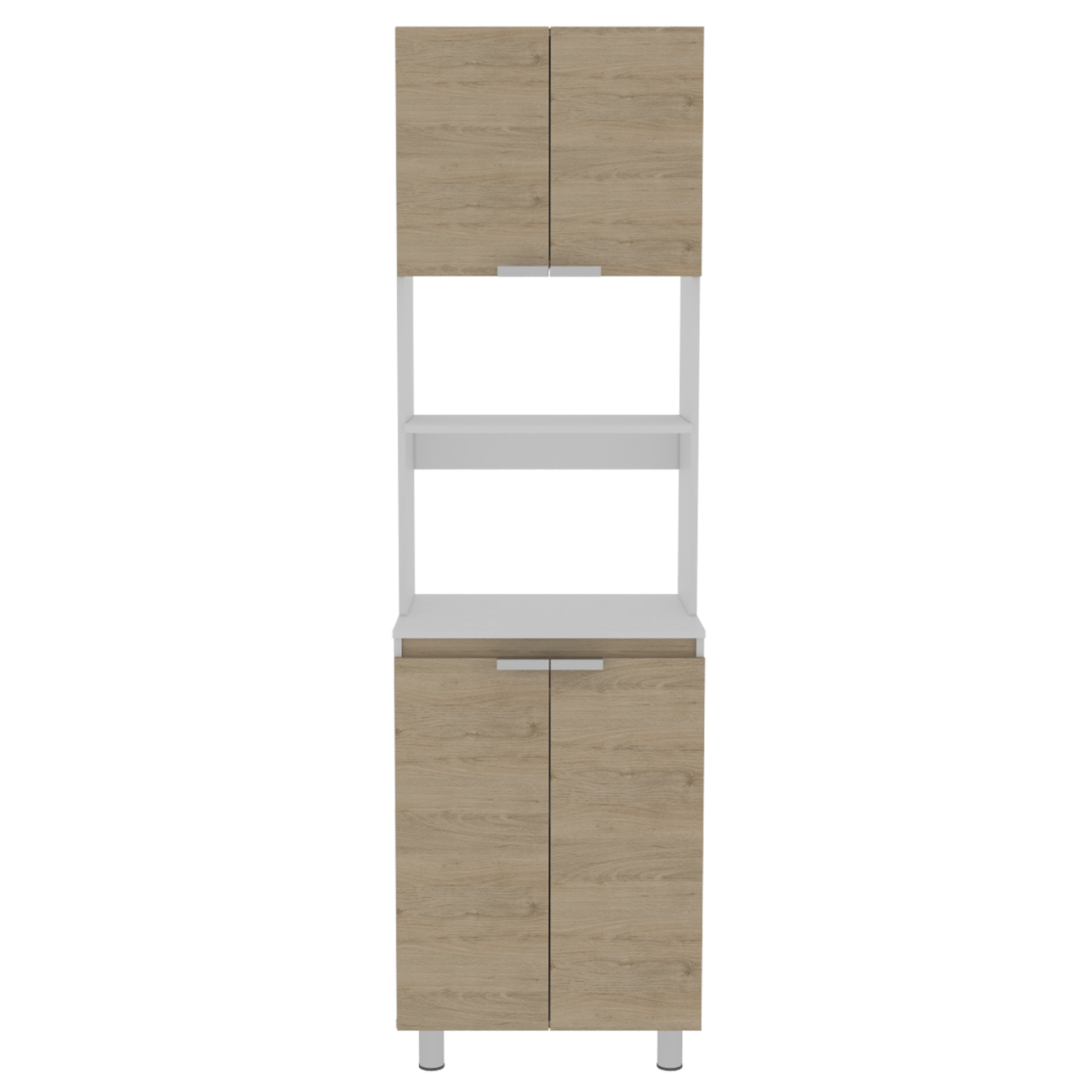 Mueble Microondas Fendi Rta Blanco Rovere