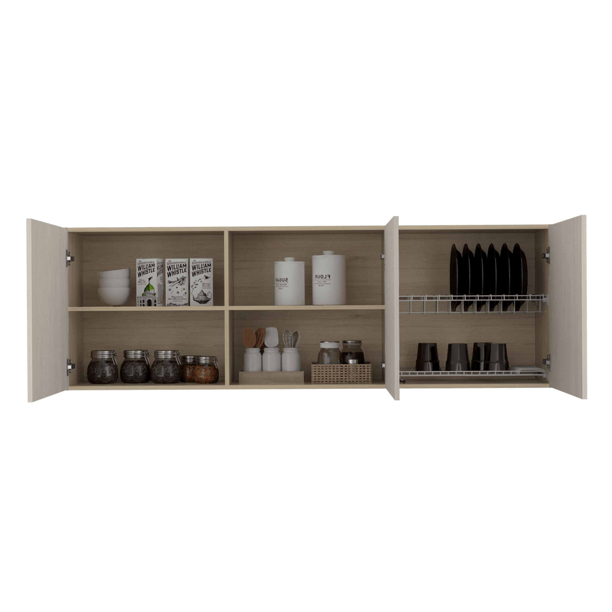 Modulo Superior 180 Kitchen Gante Rta Rovere Niebla