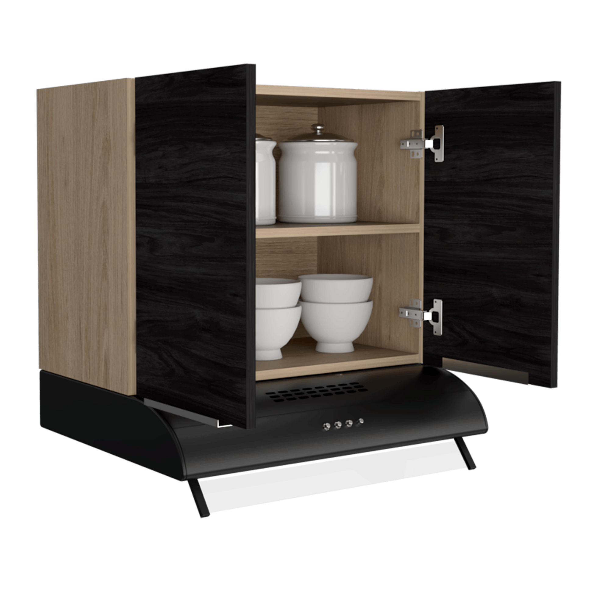 Mueble Superior Cocina 1.80 Tibet Rovere+Sombra