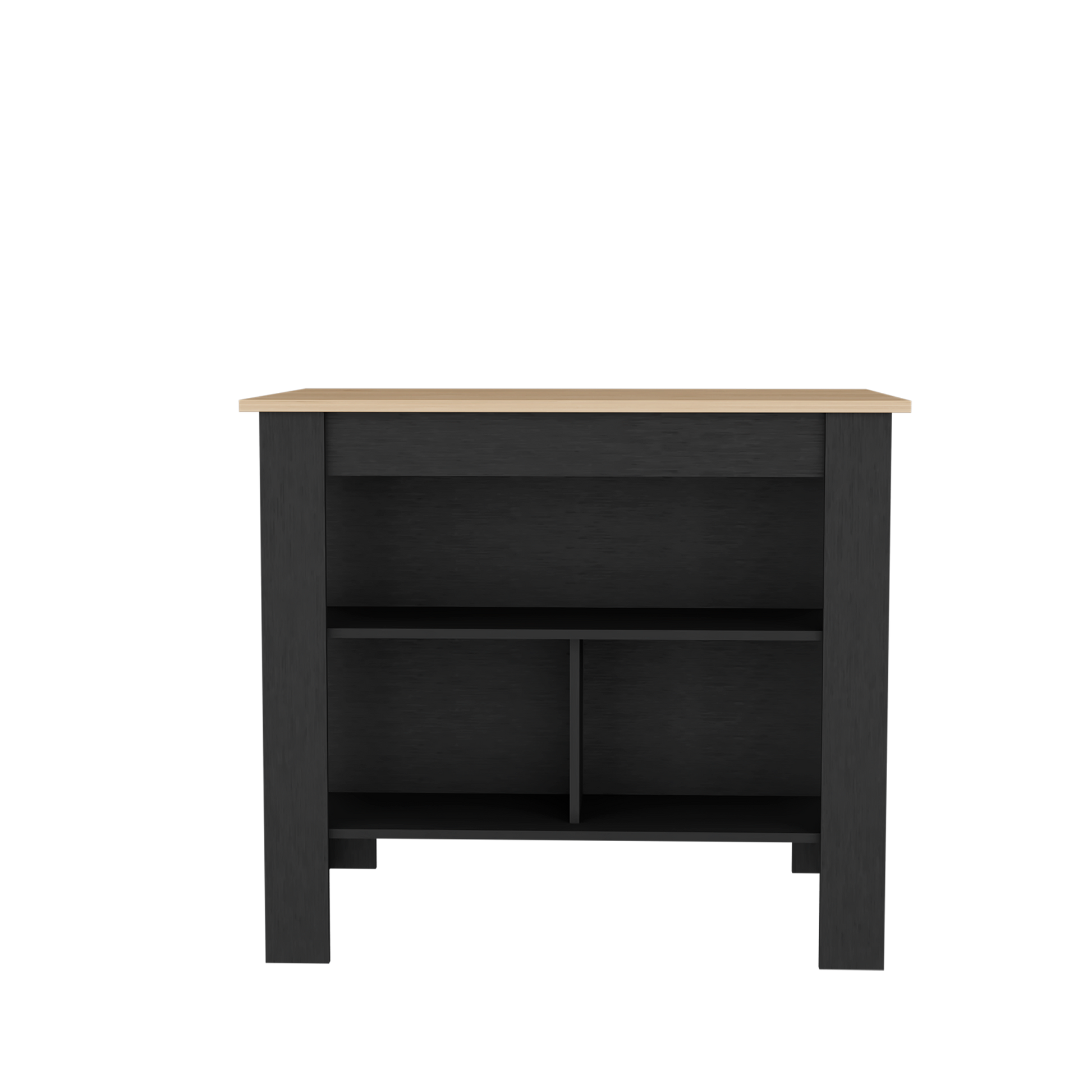 Isla Cala De Cocina 90X103 Rta Rovere Wengue Zf