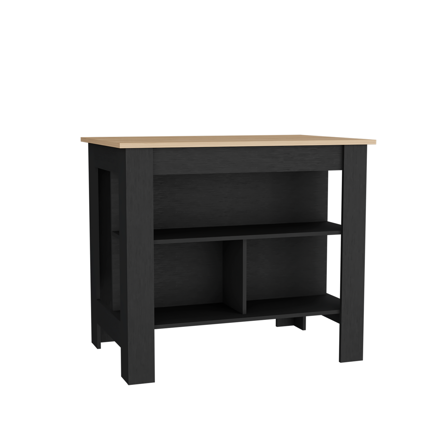 Isla Cala De Cocina 90X103 Rta Rovere Wengue Zf