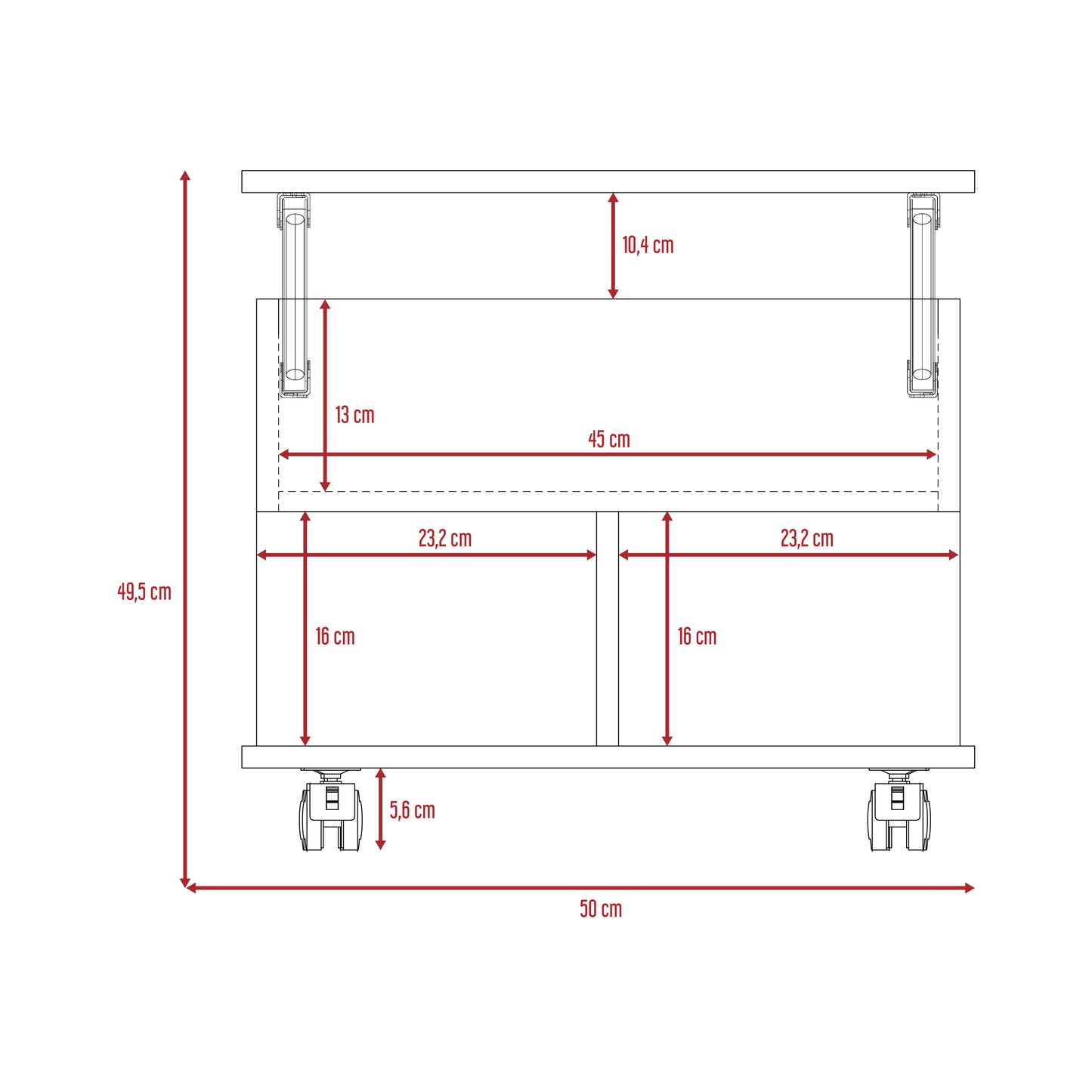 Mesa Funcional 5G-1 Rta Rovere + Wengue