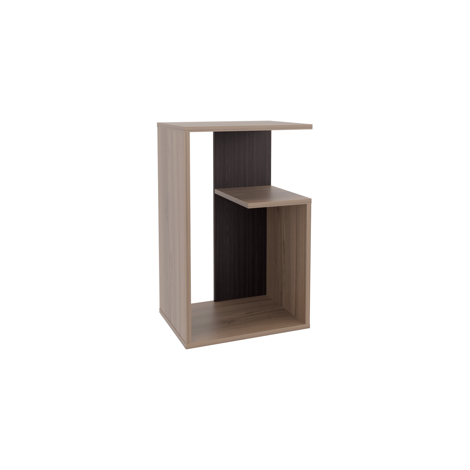 Mesa Auxiliar Everett 63X39X30 Rta Café Expresso Wengue Zf