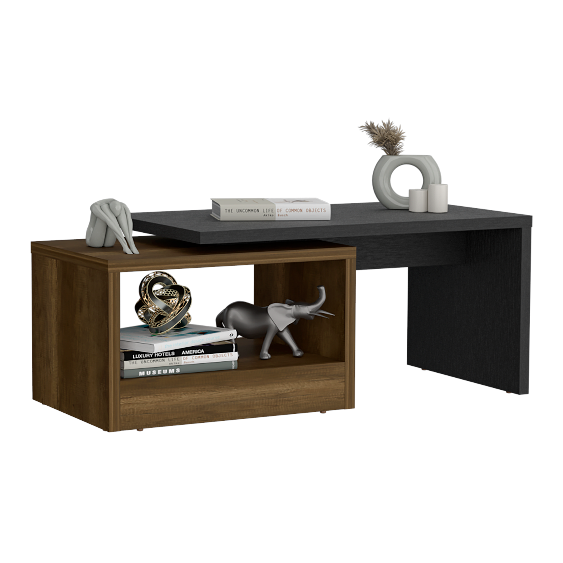 Mesa De Centro Kaia Homecollection Wengue Caramelo