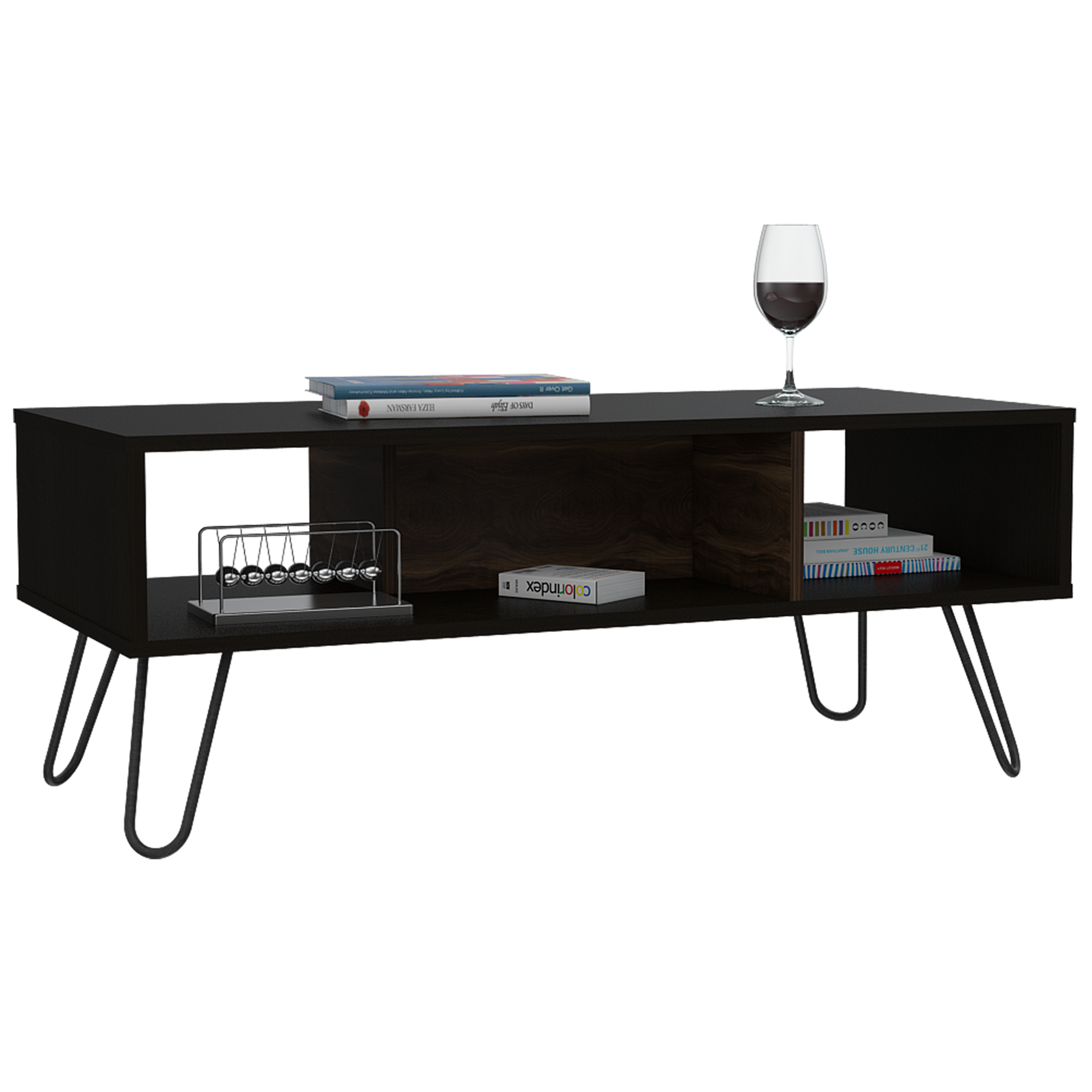 Mesa Centro Vassel Rta Wengue-Nogal