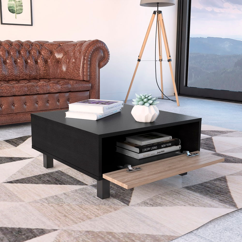 Mesa De Centro Kaia 2 Wengue+Miel