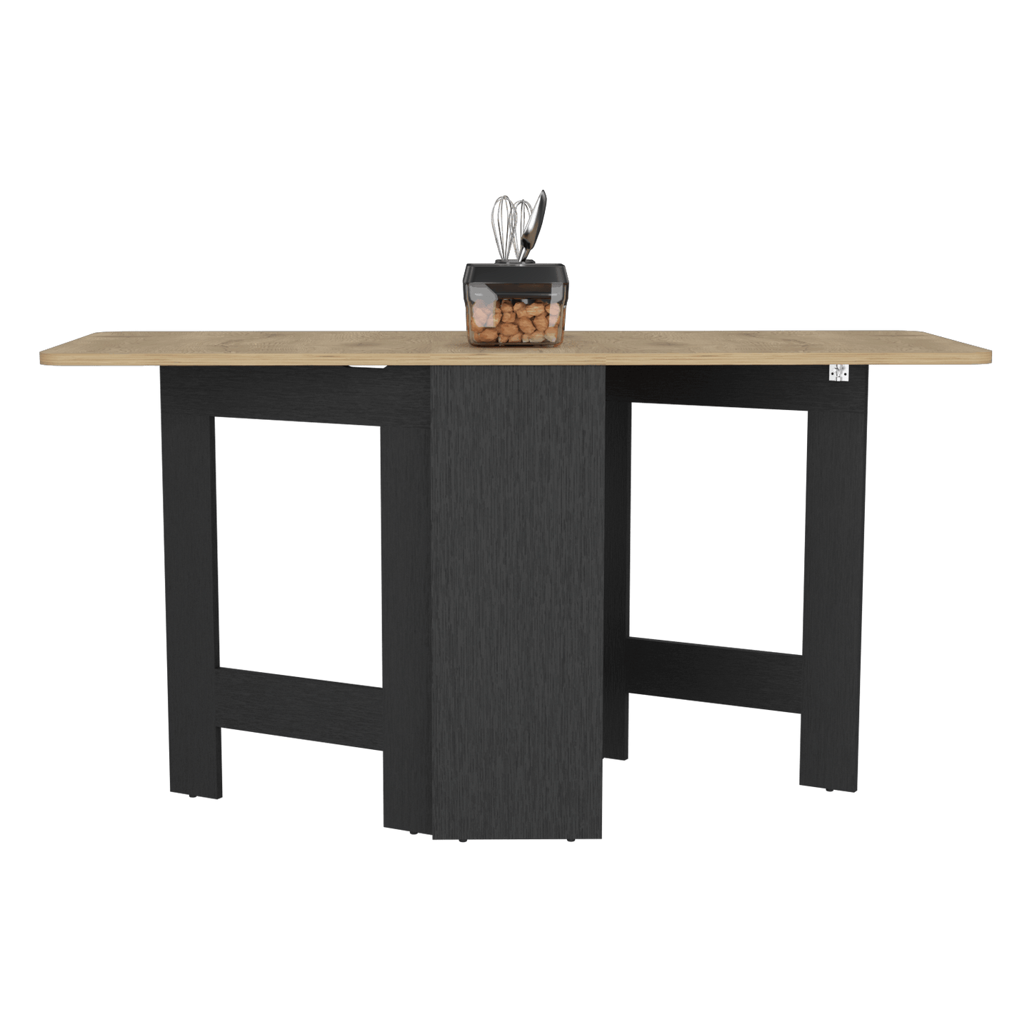 Mesa Plegable Gateleg Rta Wengue Macadamia