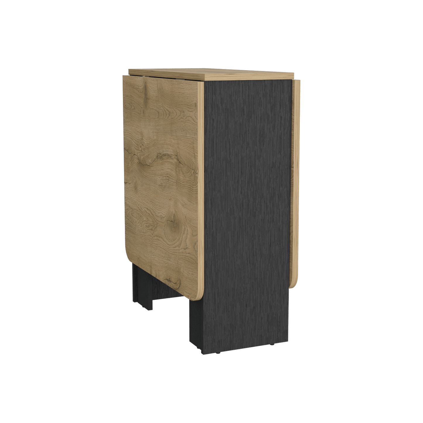 Mesa Plegable Gateleg Rta Wengue Macadamia
