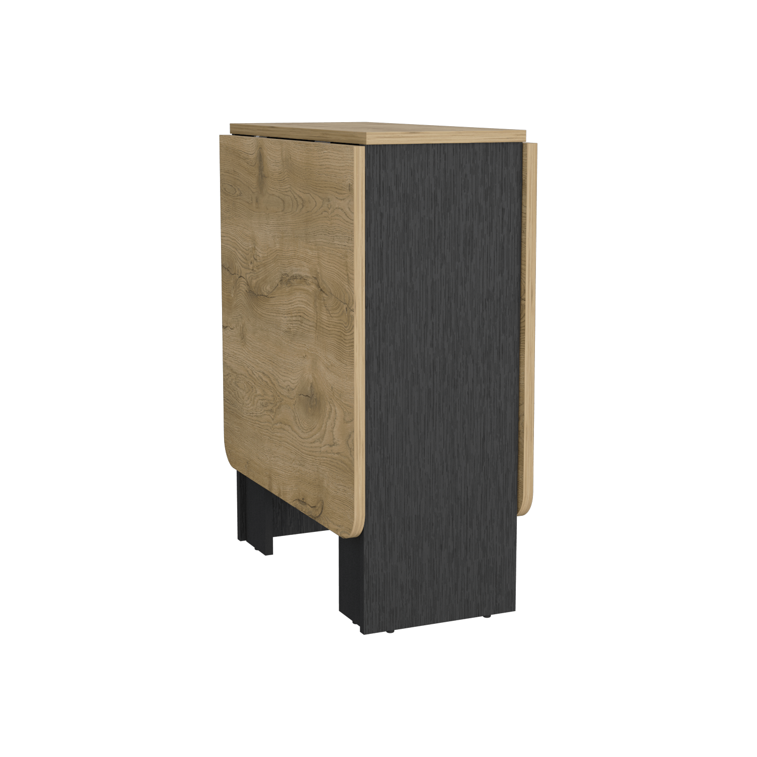 Mesa Plegable Gateleg Rta Wengue Macadamia