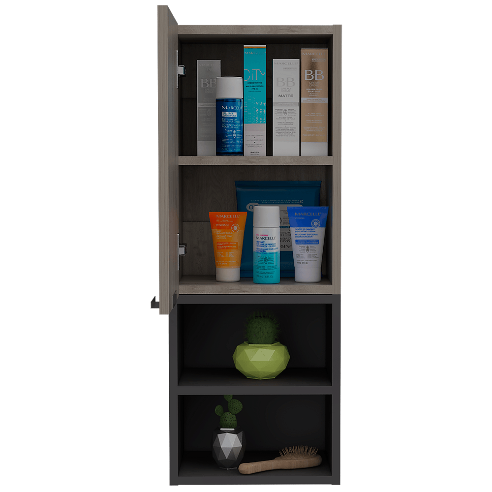 Mueble Auxiliar De Baño Jules Bardolino+Plomo