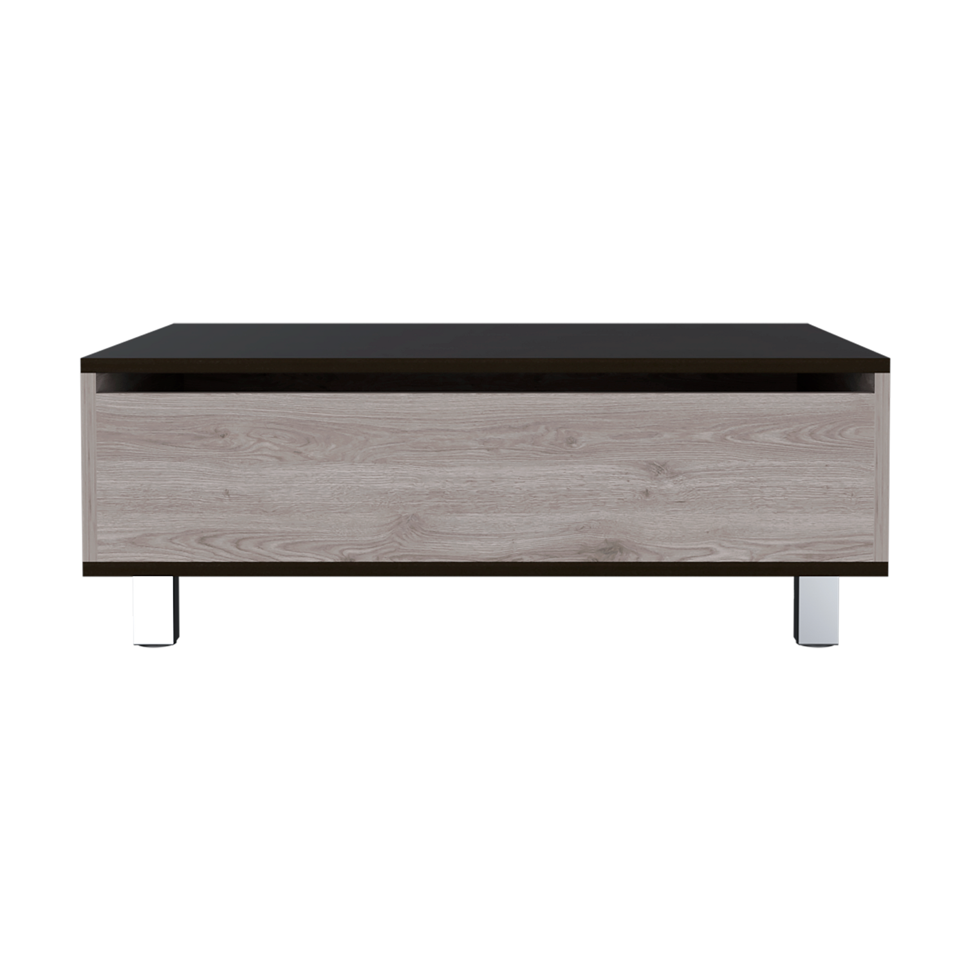 Mesa De Centro Funciona 2G Rta Bardolino + Wengue