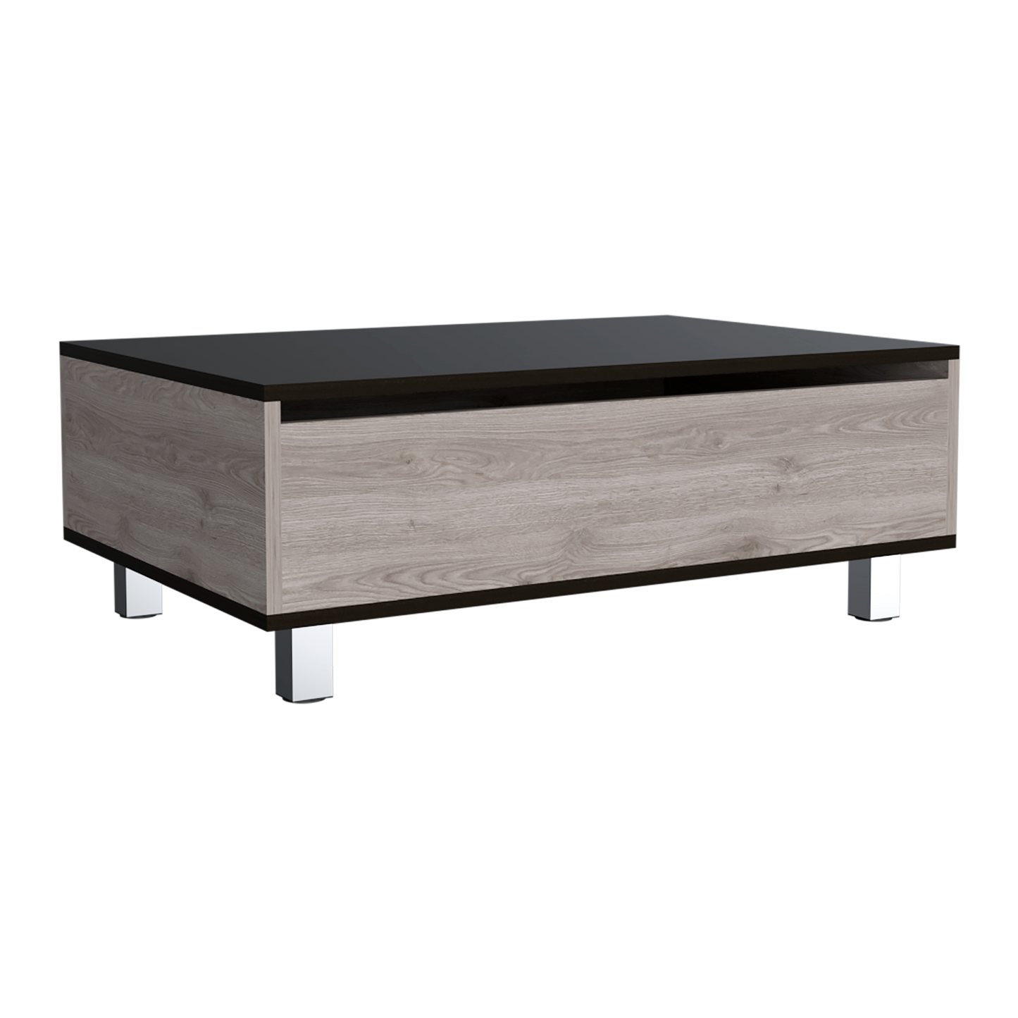 Mesa De Centro Funciona 2G Rta Bardolino + Wengue