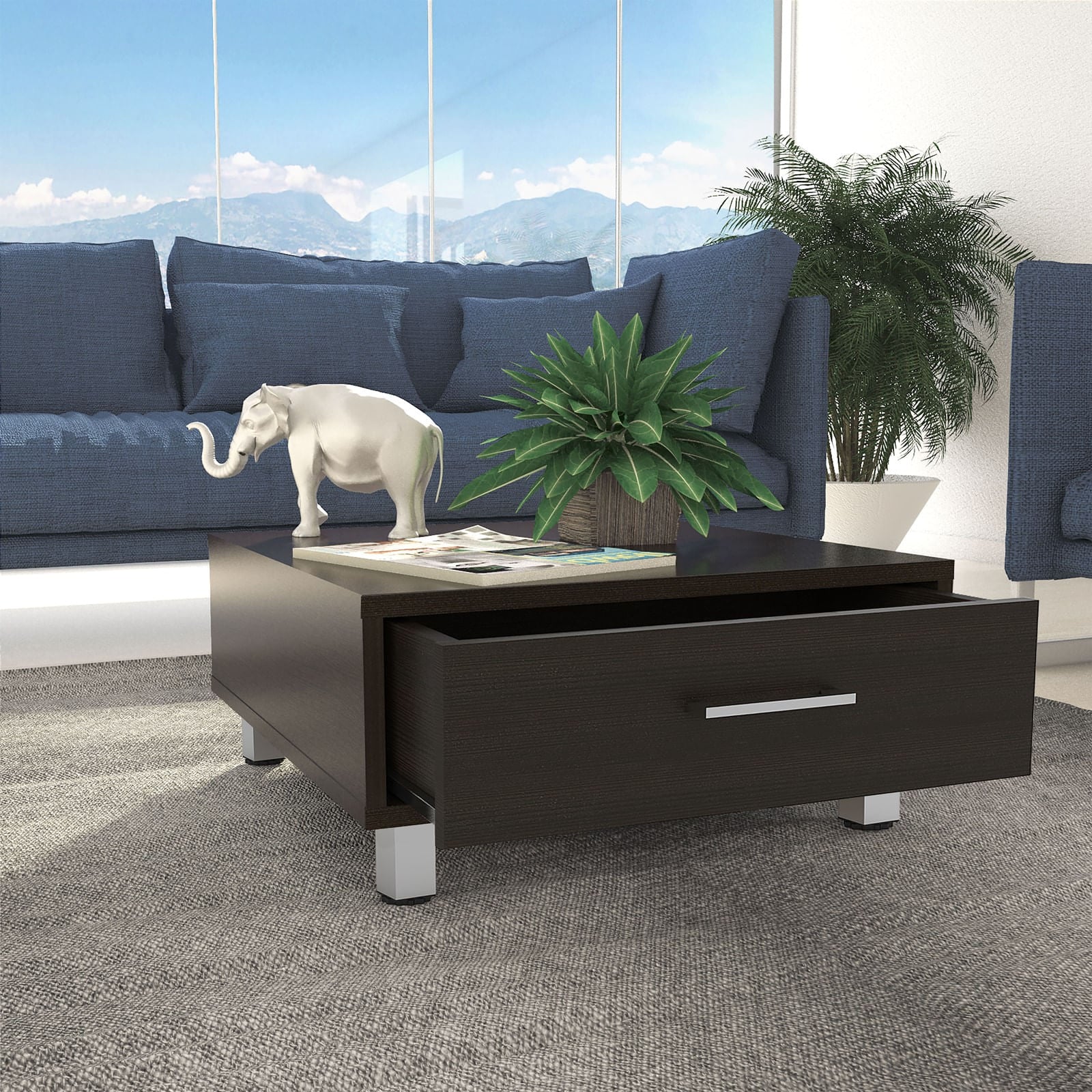 Mesa De Centro Beijing Rta Wengue