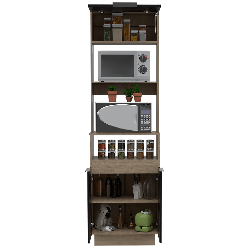 Modulo Microondas Tibet Rovere+Sombra