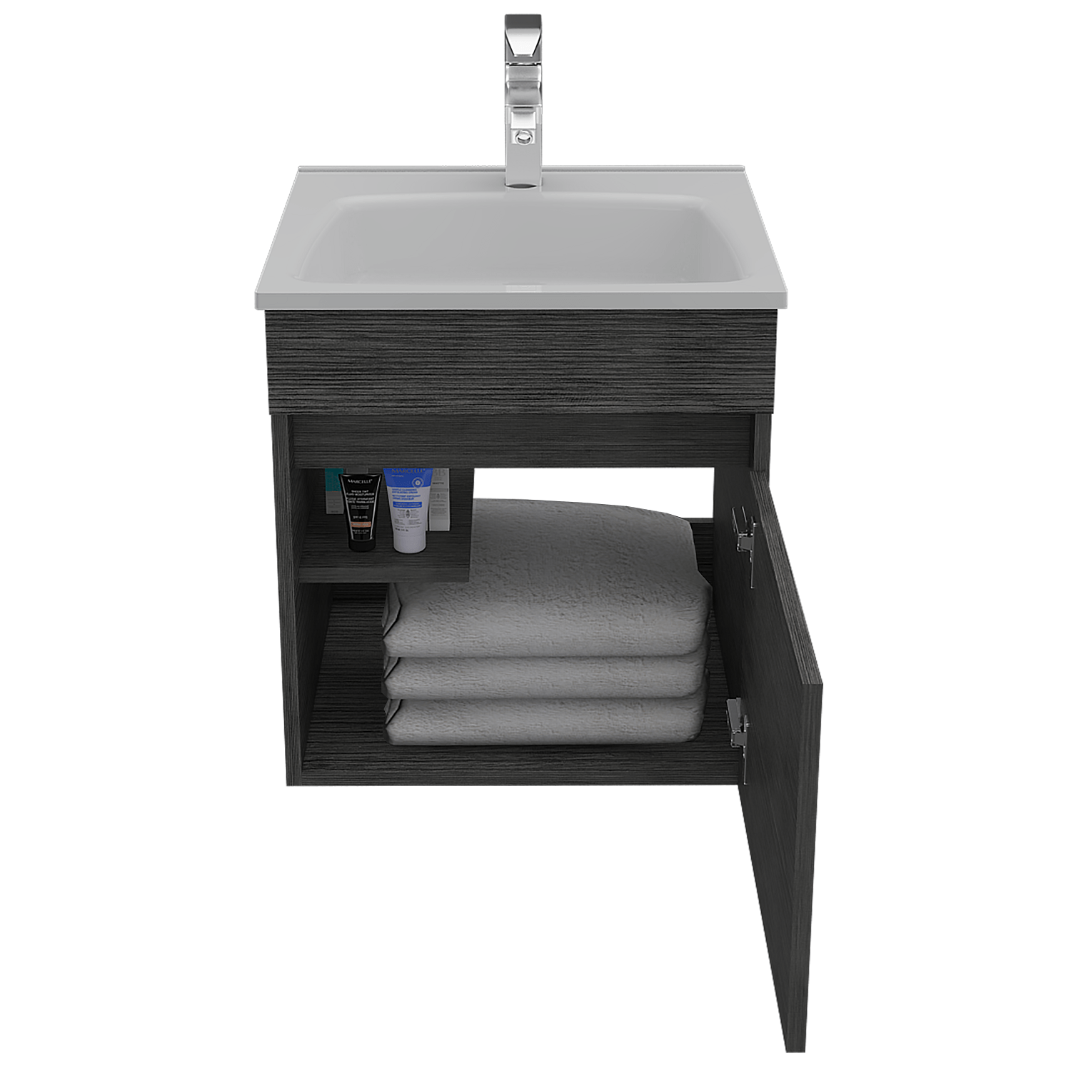 Mueble De Baño Primavera Rta Roble Gris