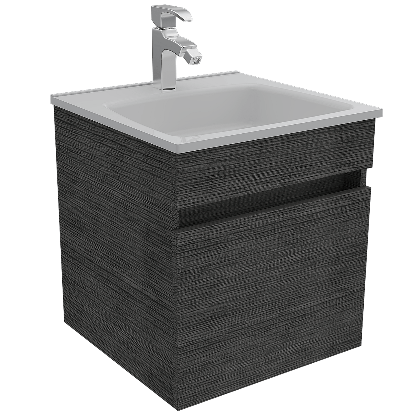 Mueble De Baño Primavera Rta Roble Gris