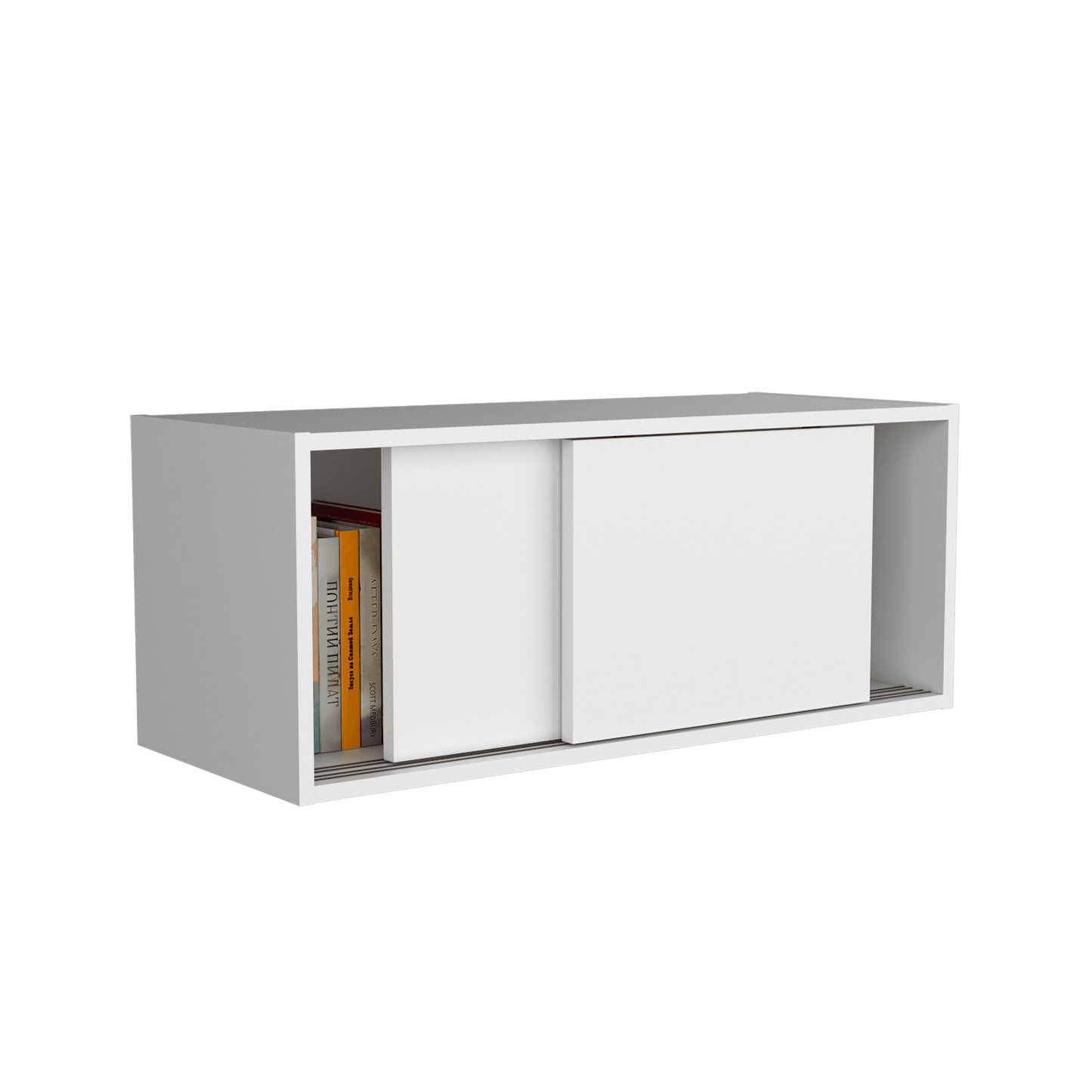 Gabinete De Oficina Sencillo Note 33X81X33 Rta Blanco Zf