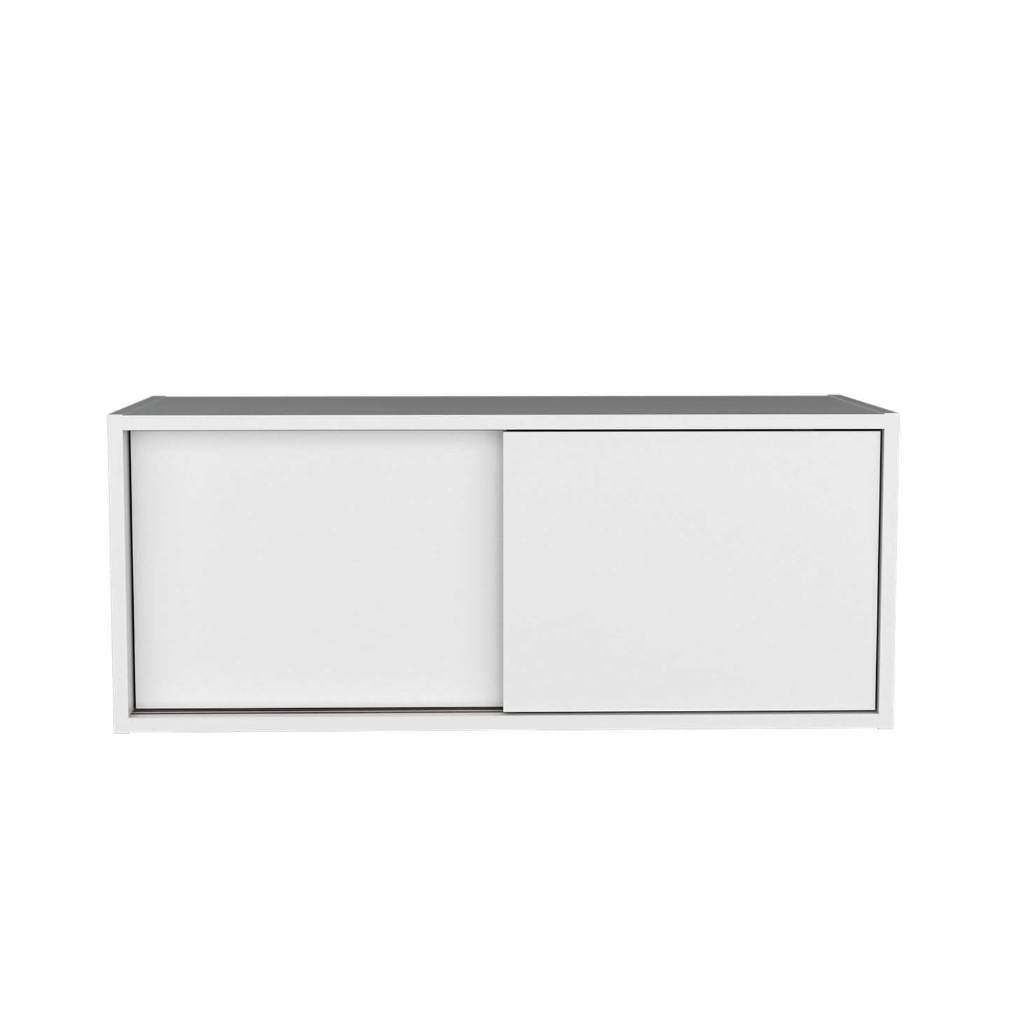 Gabinete De Oficina Sencillo Note 33X81X33 Rta Blanco Zf