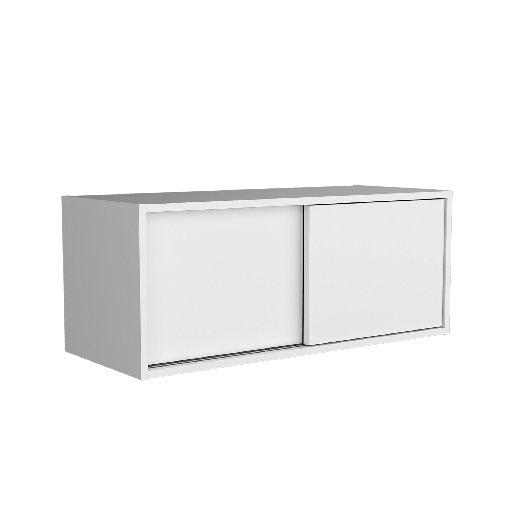 Gabinete De Oficina Sencillo Note 33X81X33 Rta Blanco Zf