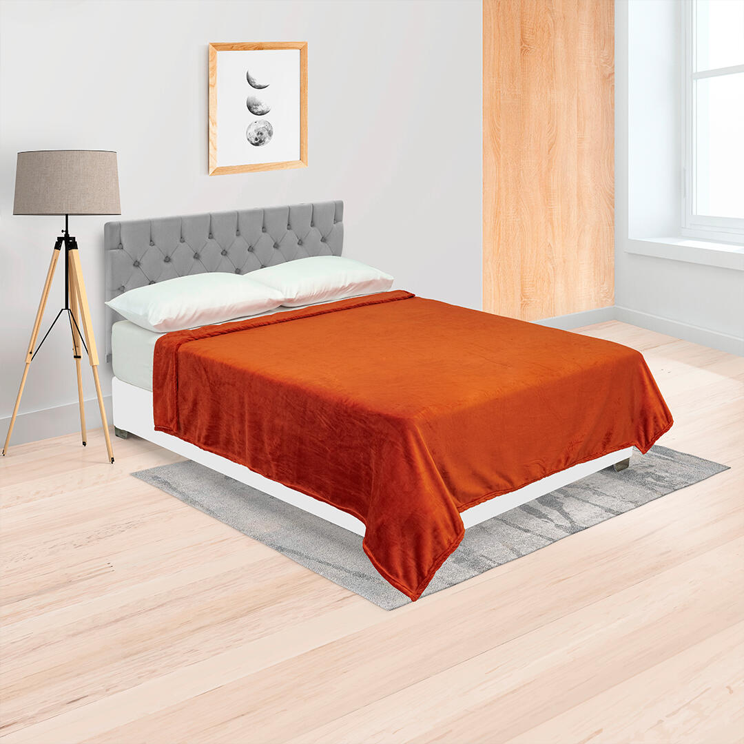 Cobija Piel Durazno Soft Terracota Suave