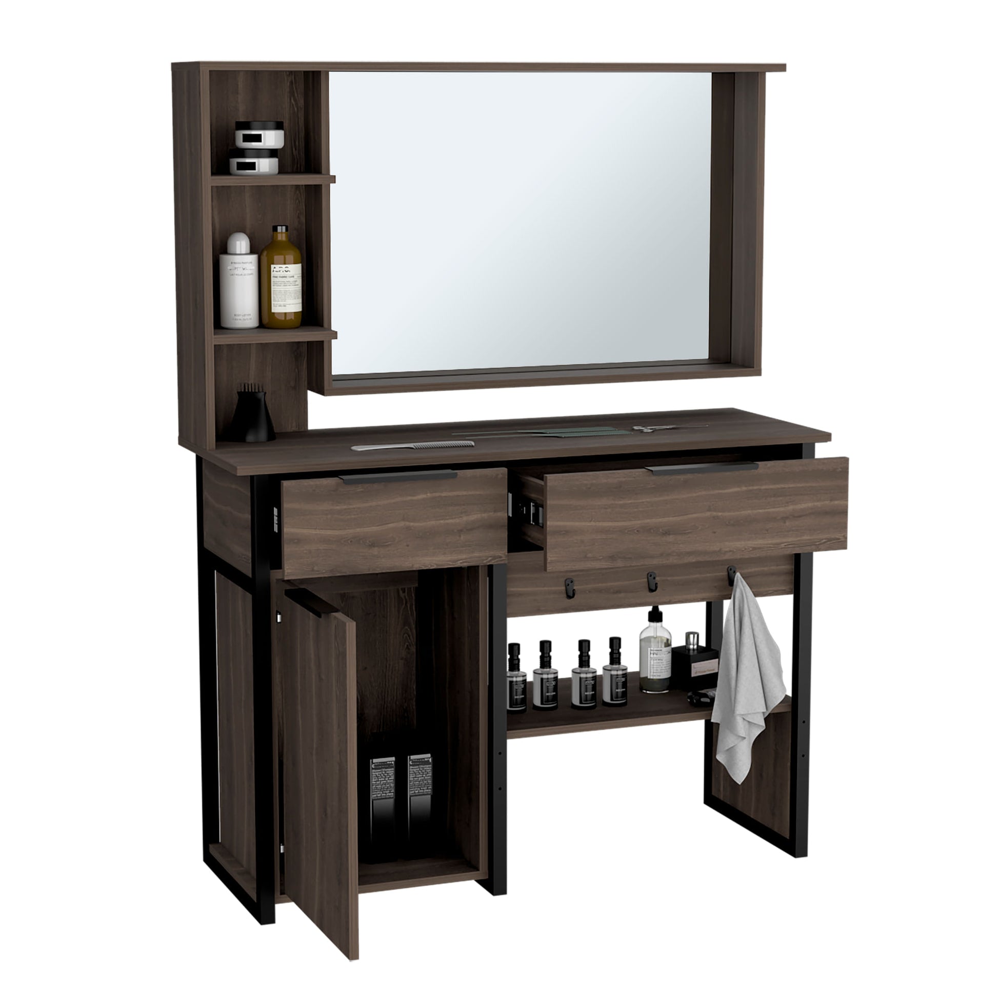 Tocador O Mueble De Barberia Holland 146X111 Rta Milan