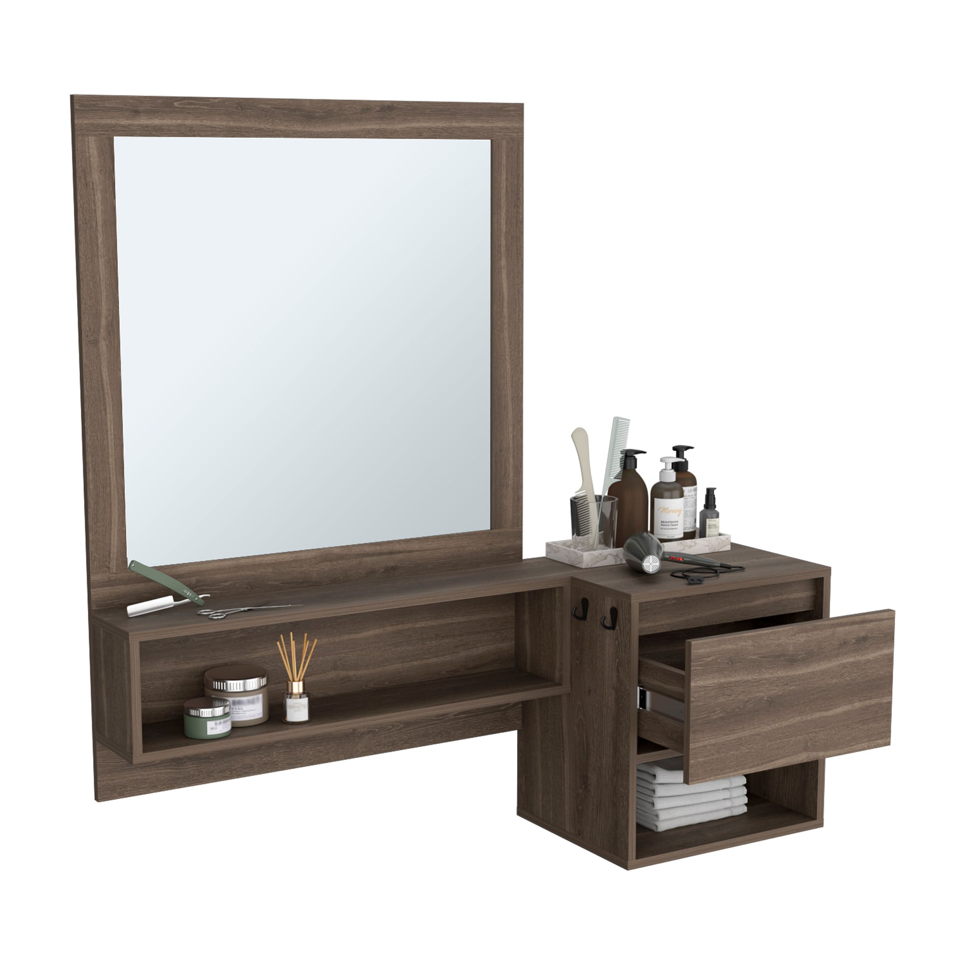 Tocador O Mueble Barberia Baumann Rta Milan