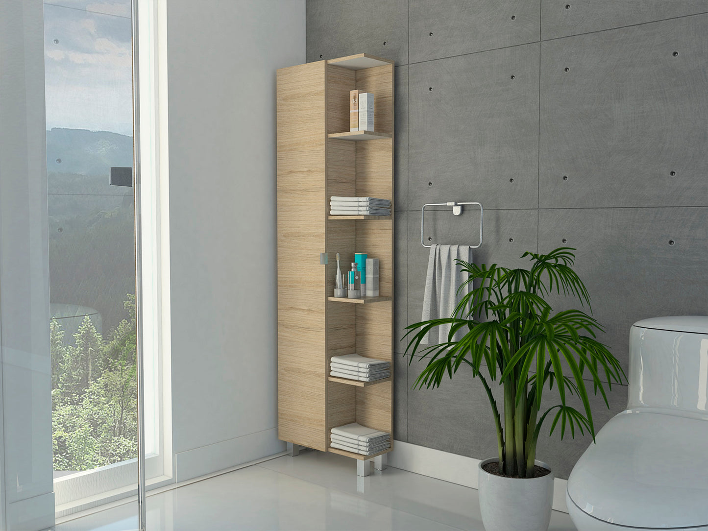 Optimizador Bath 300 Rta Rovere + Blanco