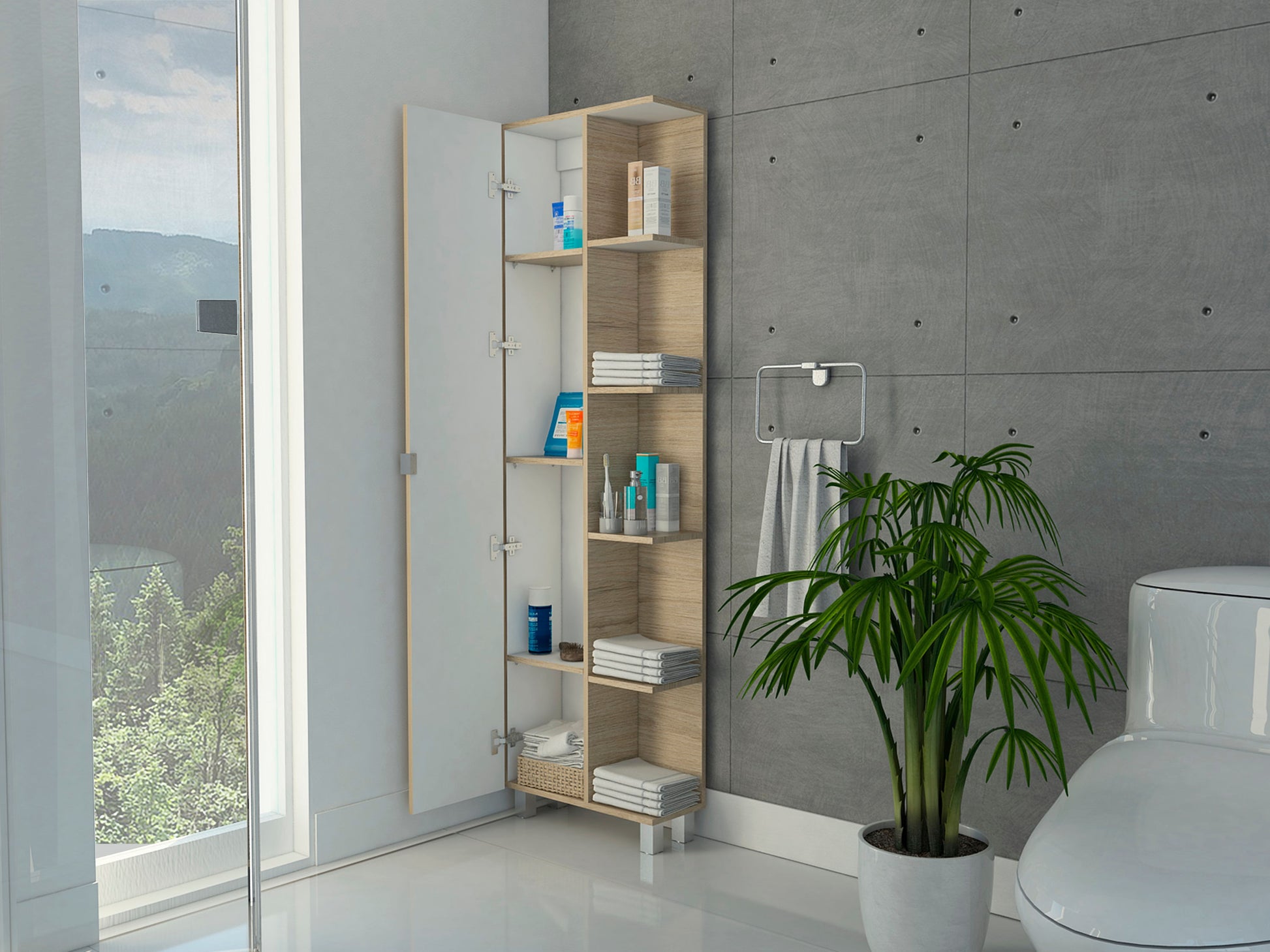 Optimizador Bath 300 Rta Rovere + Blanco