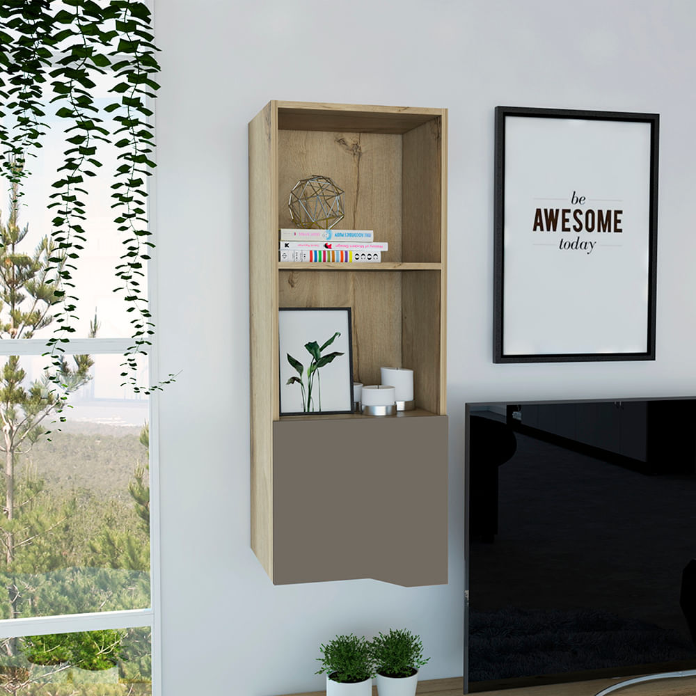Mueble Alto Auxiliar Piero Duna Taupe