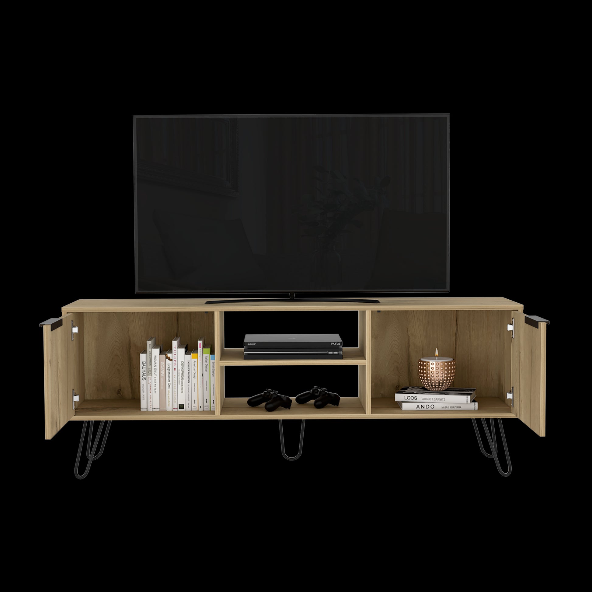 Rack De Tv Augusta 65 Rta Duna + Wengue